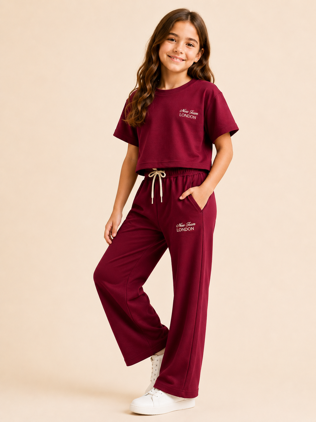 Urban Kız Çocuk Takımı Bordo