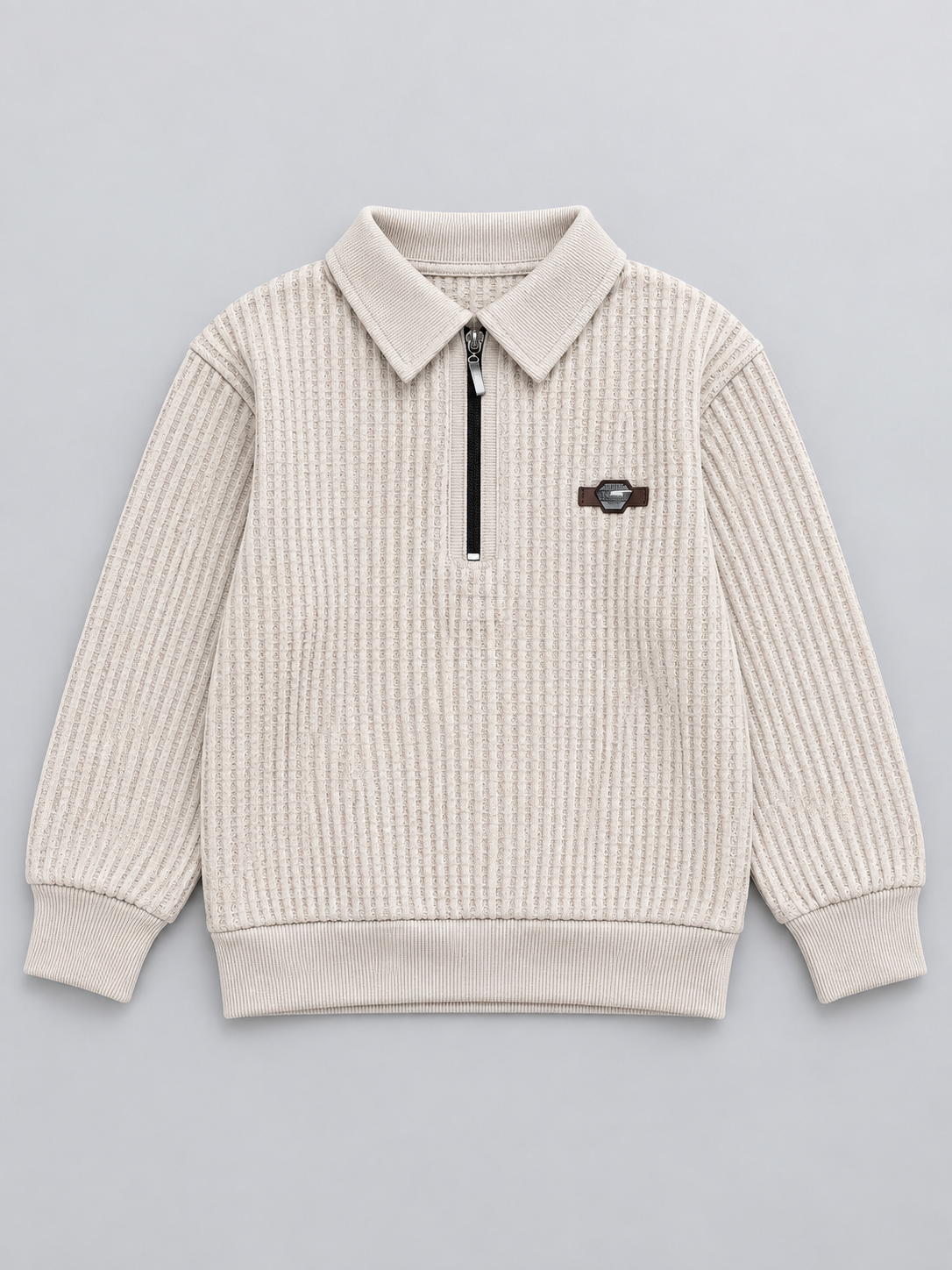 Vigo Erkek Çocuk Sweatshirt Bej