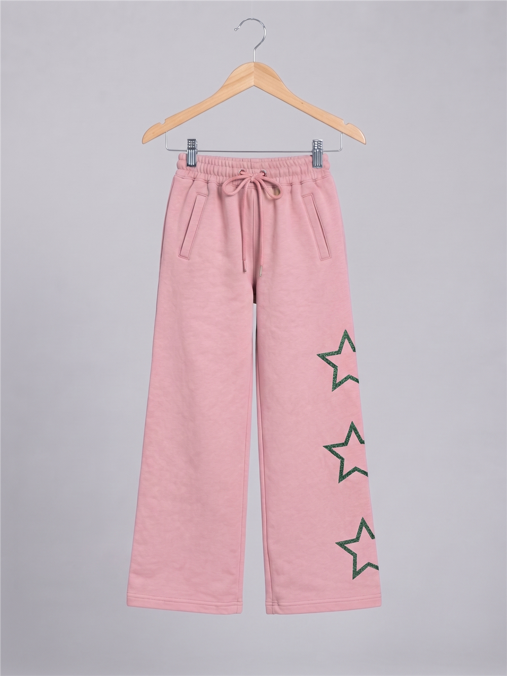 Yıldızlar Kız Çocuk Pantolon Pembe
