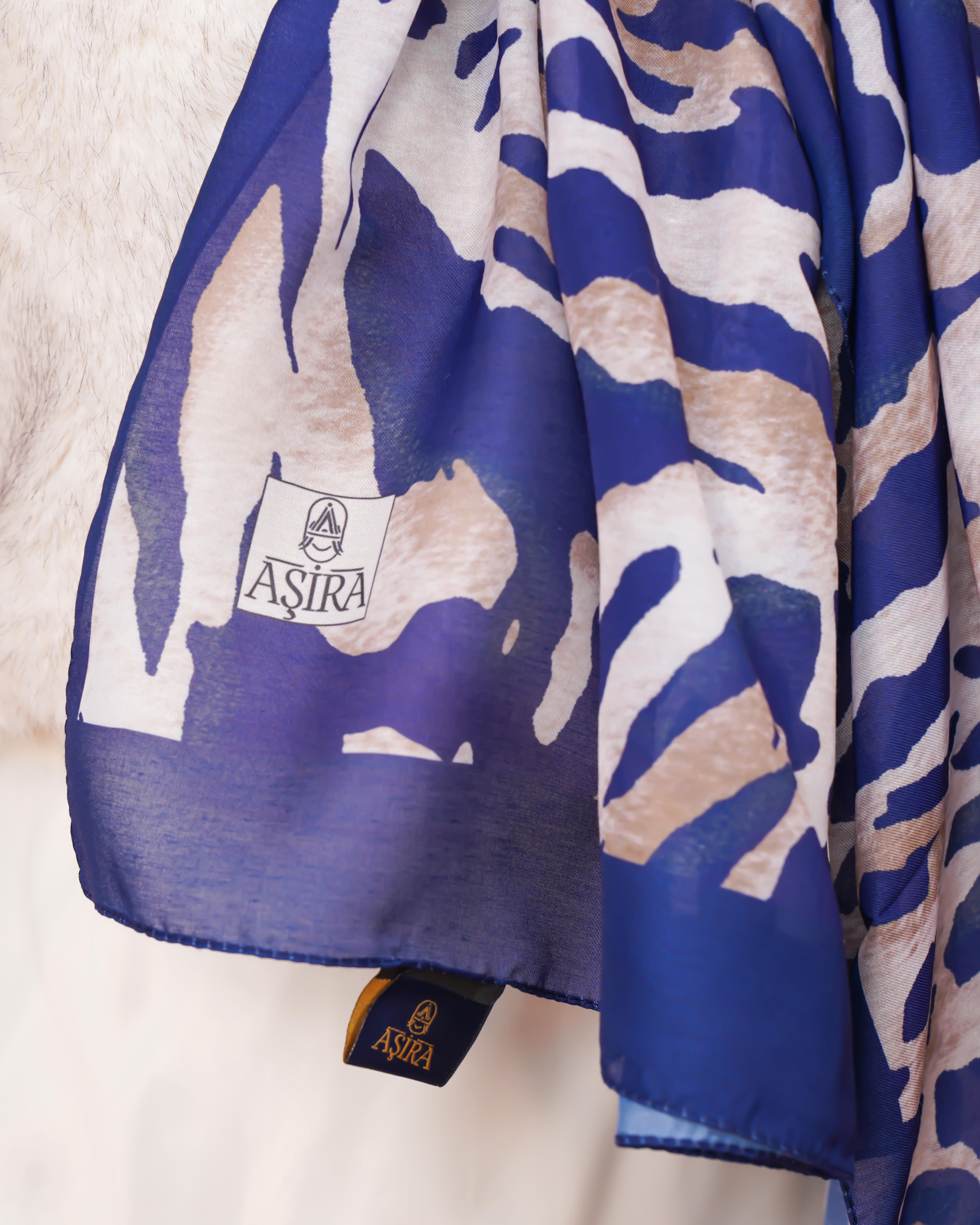 Asira Zebra Soft Şal
