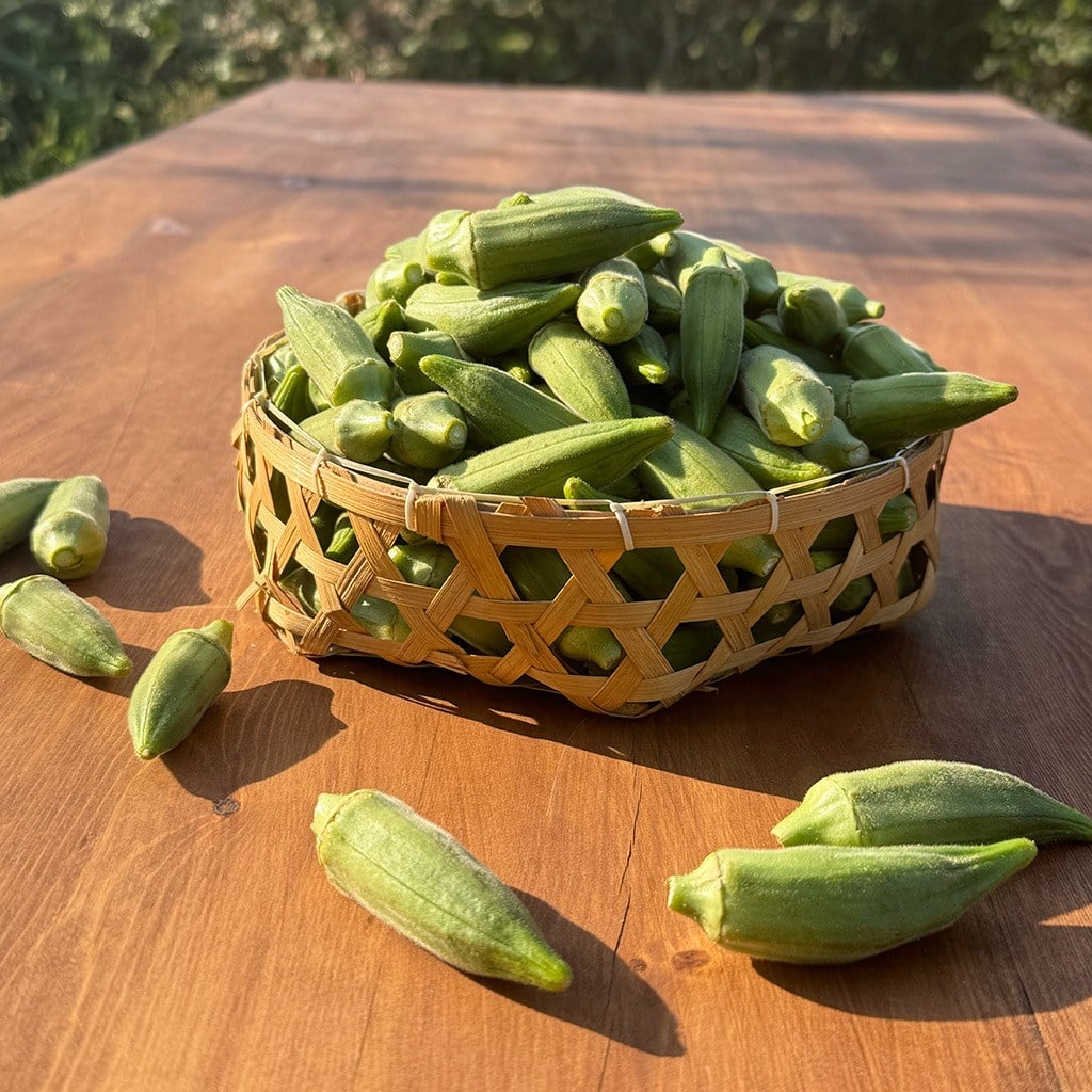 Muğla Etli Bamya  (1 Kg.)