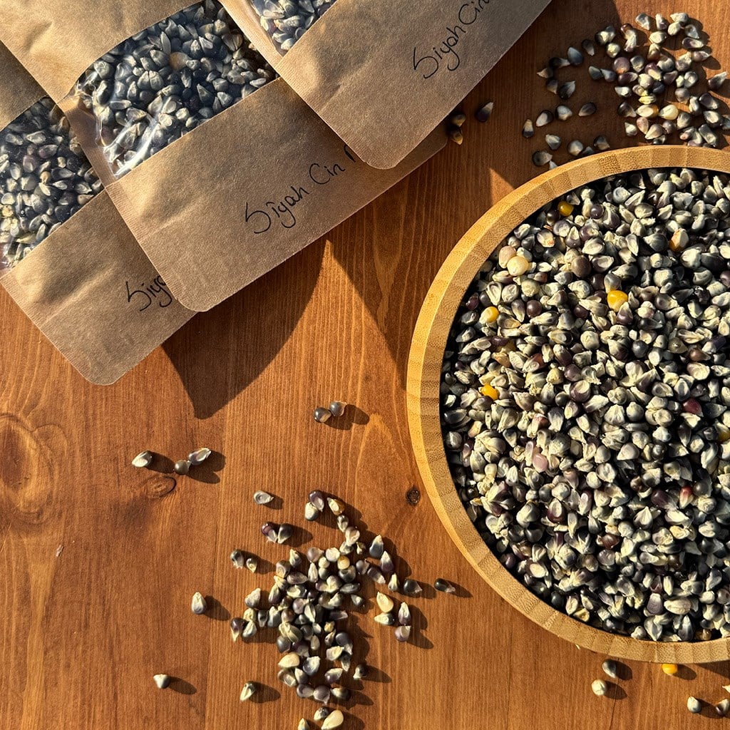 Patlatmalık Siyah Cin Mısır (250 Gr.)