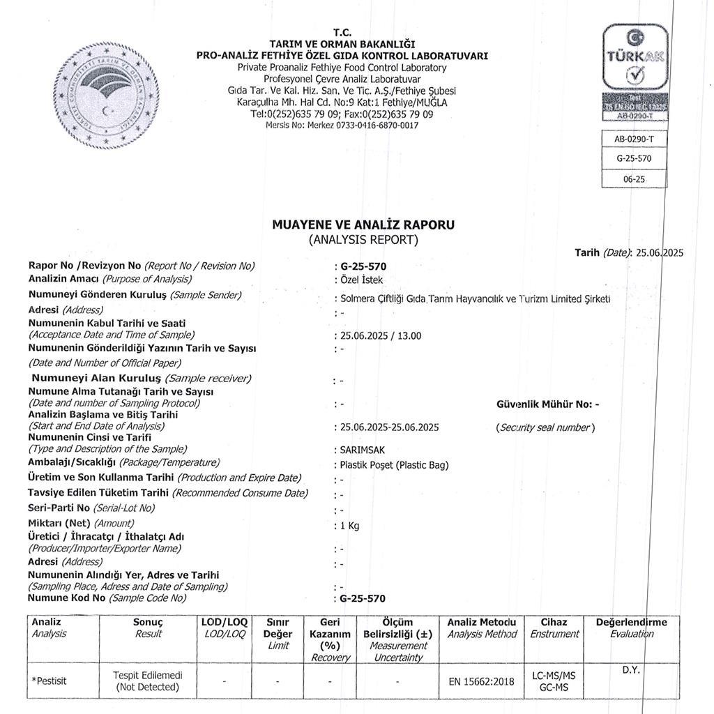 Yayla Sarımsağı 1 Kg.