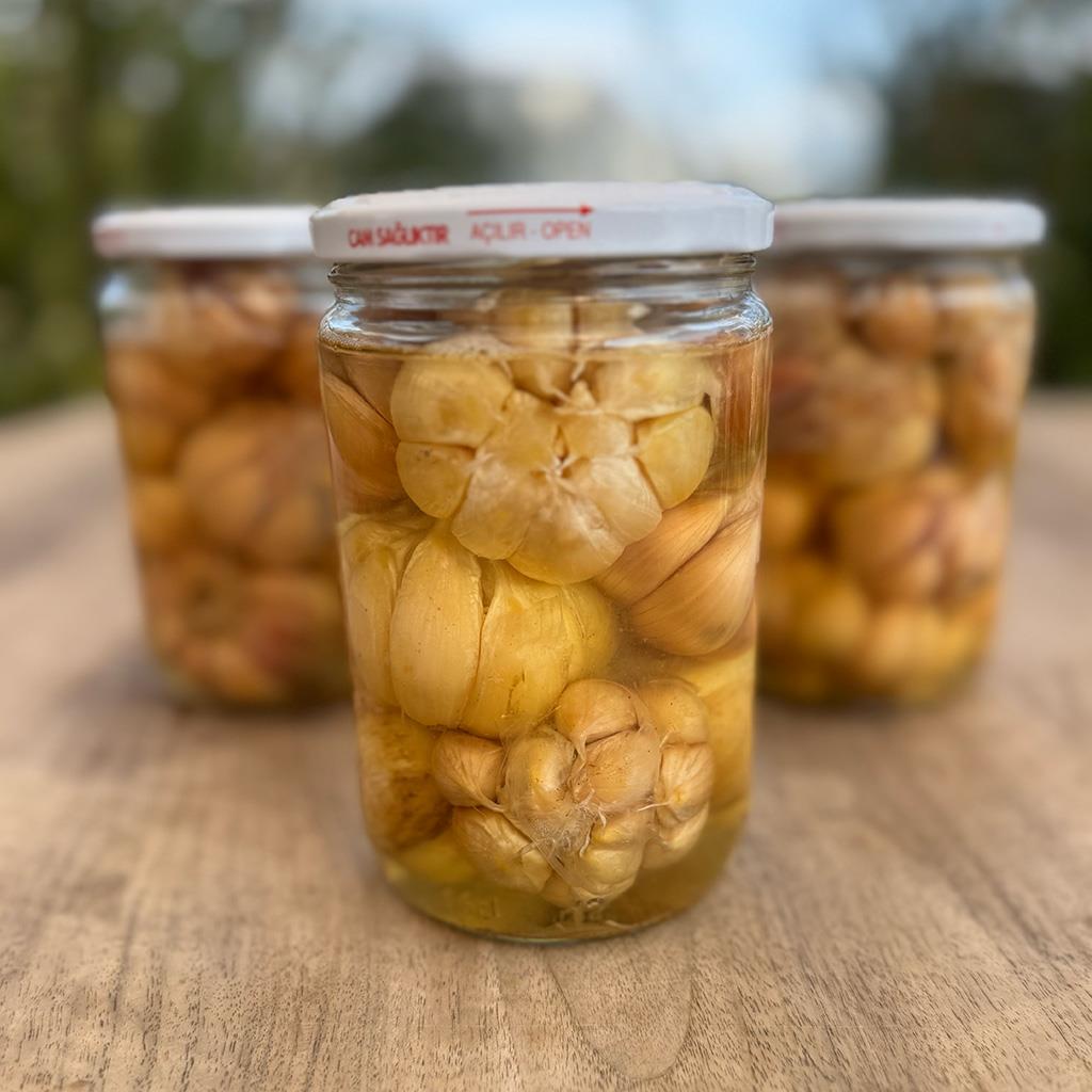 Yayla Sarımsağı Turşusu (660 cc)