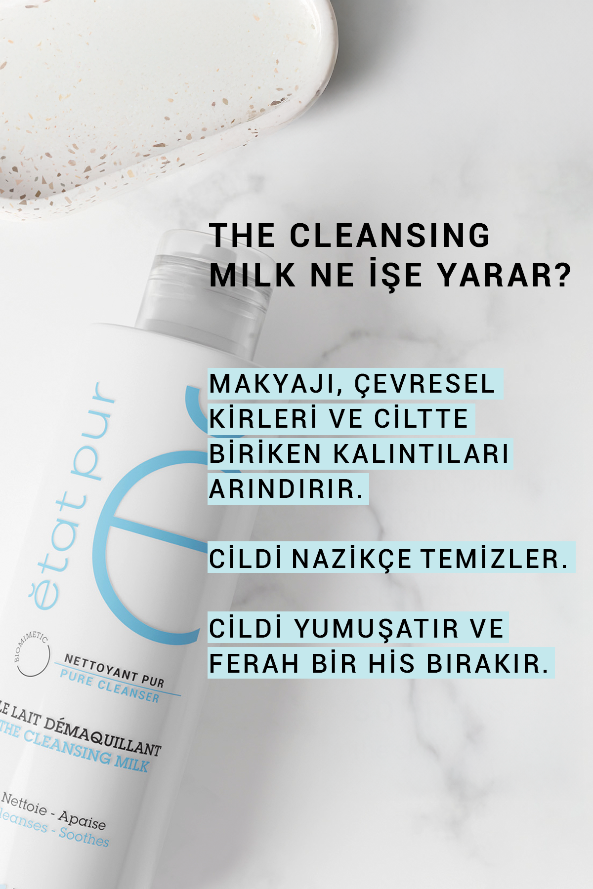 Cleansing Milk Besleyici Yüz & Makyaj Temizleme Sütü 200 ml