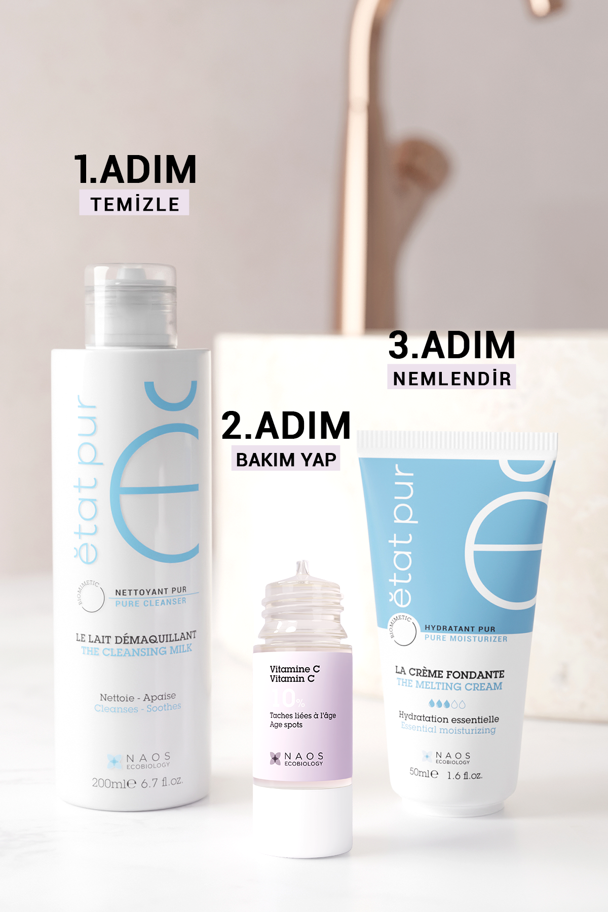 Pure Active Saf Vitamin C %10 Leke Karşıtı Saf Konsantre Bakım Serumu 15 ml