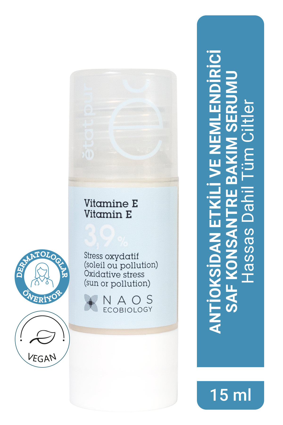 PURE ACTIVE VITAMINE E 15 ML