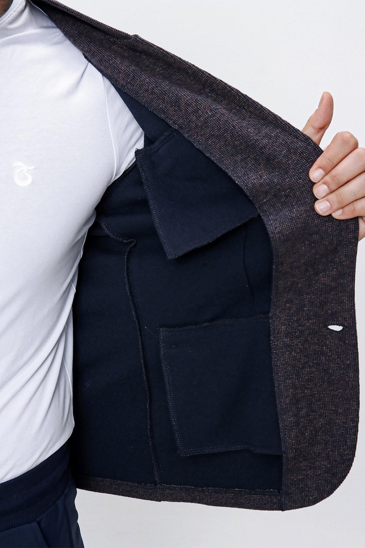 CEKET JERSEY İÇ LOGOLU