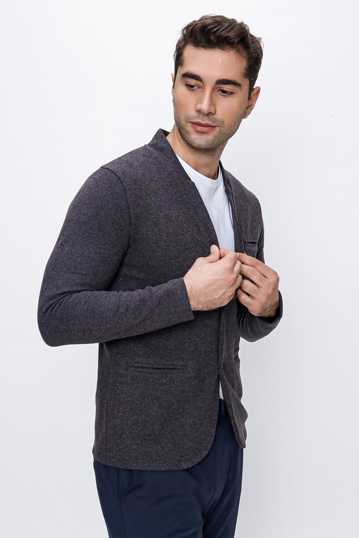 CEKET JERSEY İÇ LOGOLU