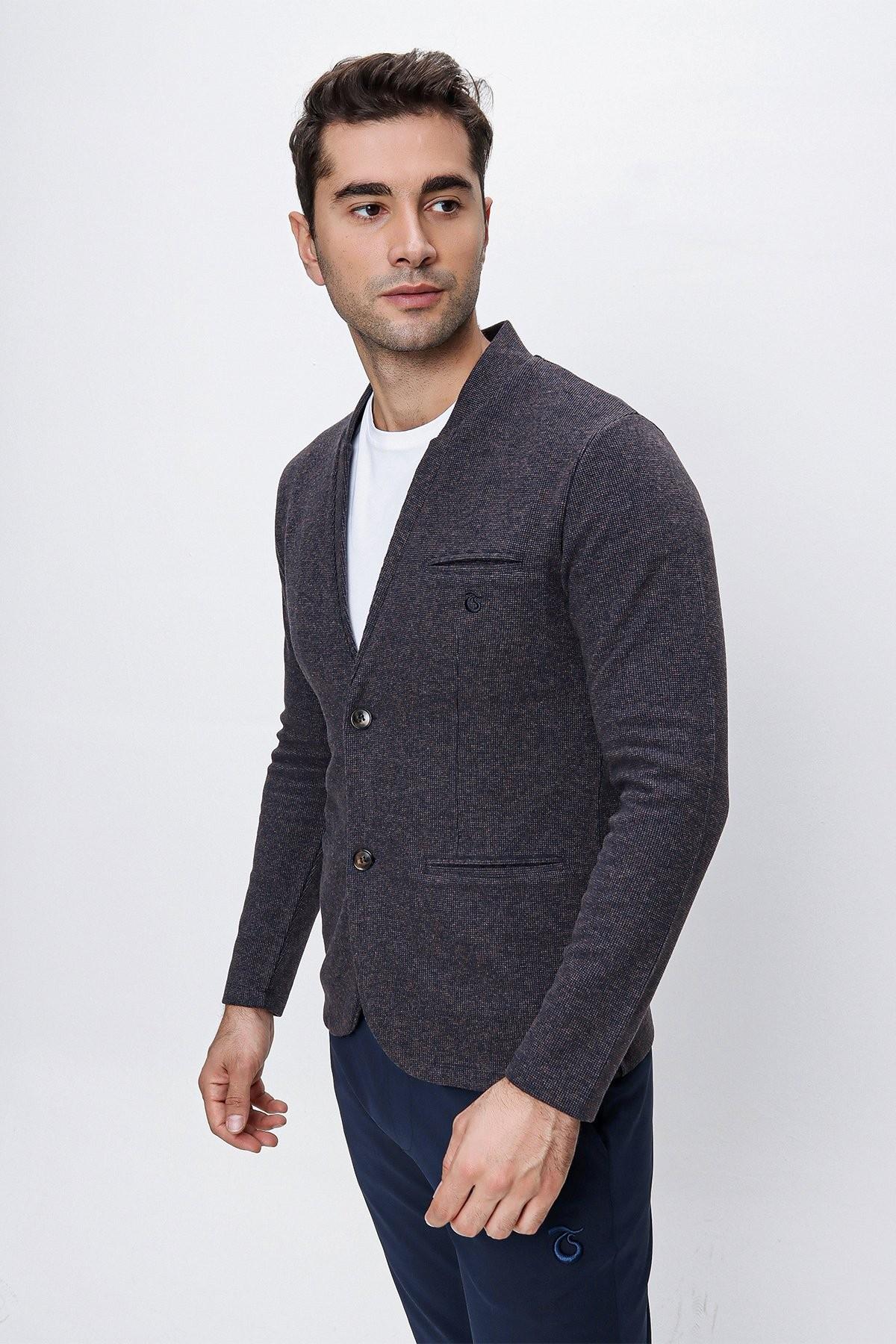 CEKET JERSEY İÇ LOGOLU