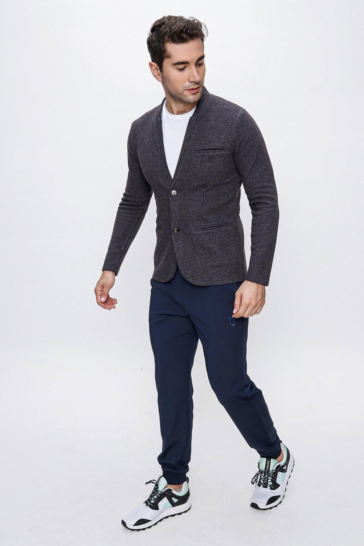 CEKET JERSEY İÇ LOGOLU