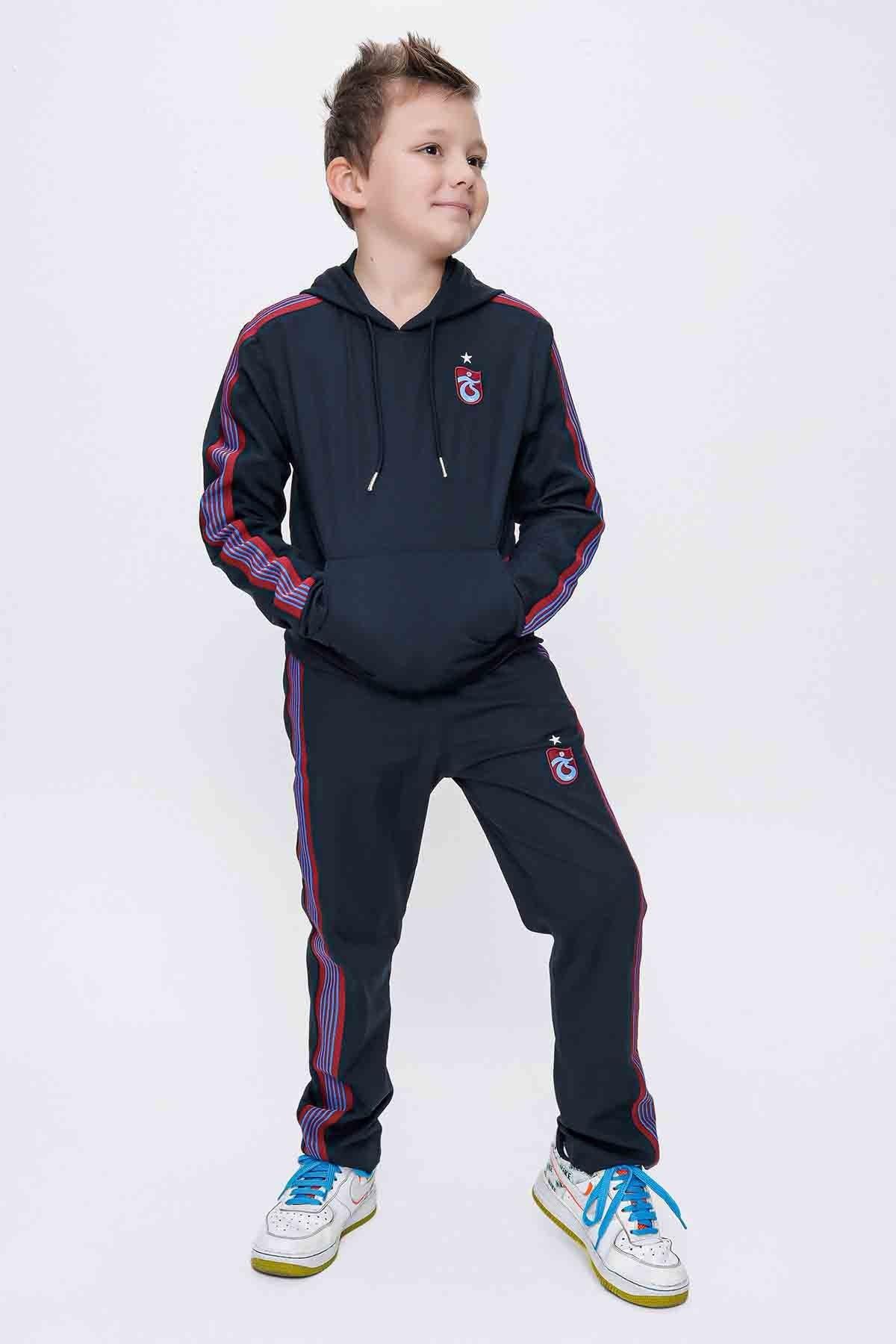 EŞOFMAN ALT YAN ŞERİT TİK TAK DETAYLI