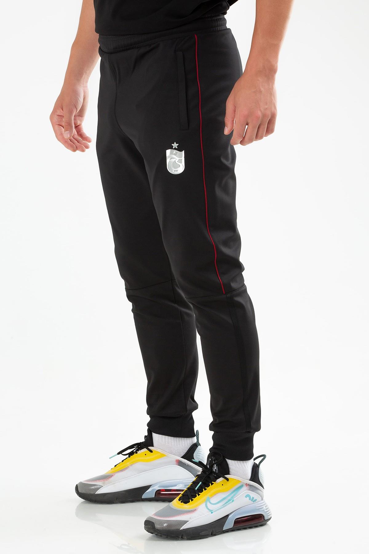 EŞOFMAN ALTI YANLARI BORDO ŞERİT BİYELİ PAÇA RİBANALI