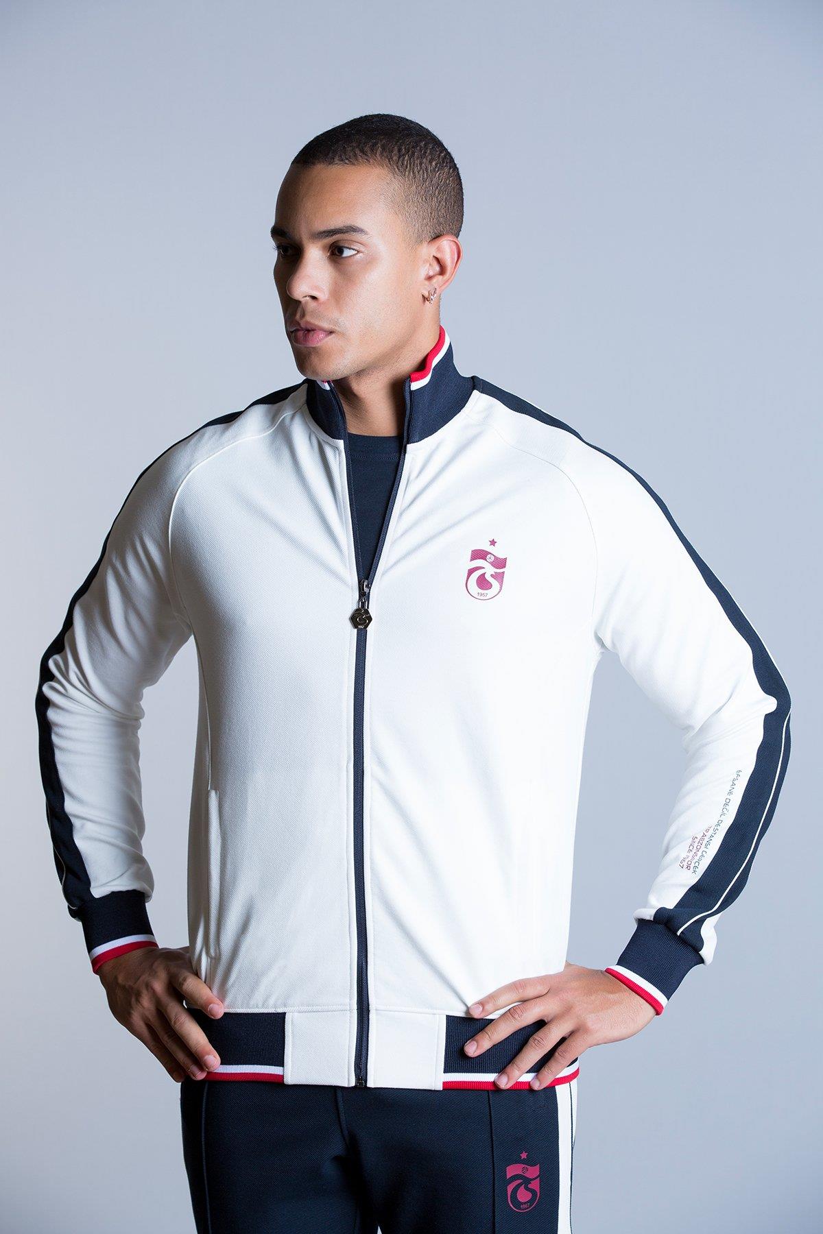 EŞOFMAN TAKIMI BORDO MAVİ ŞERİTLİ