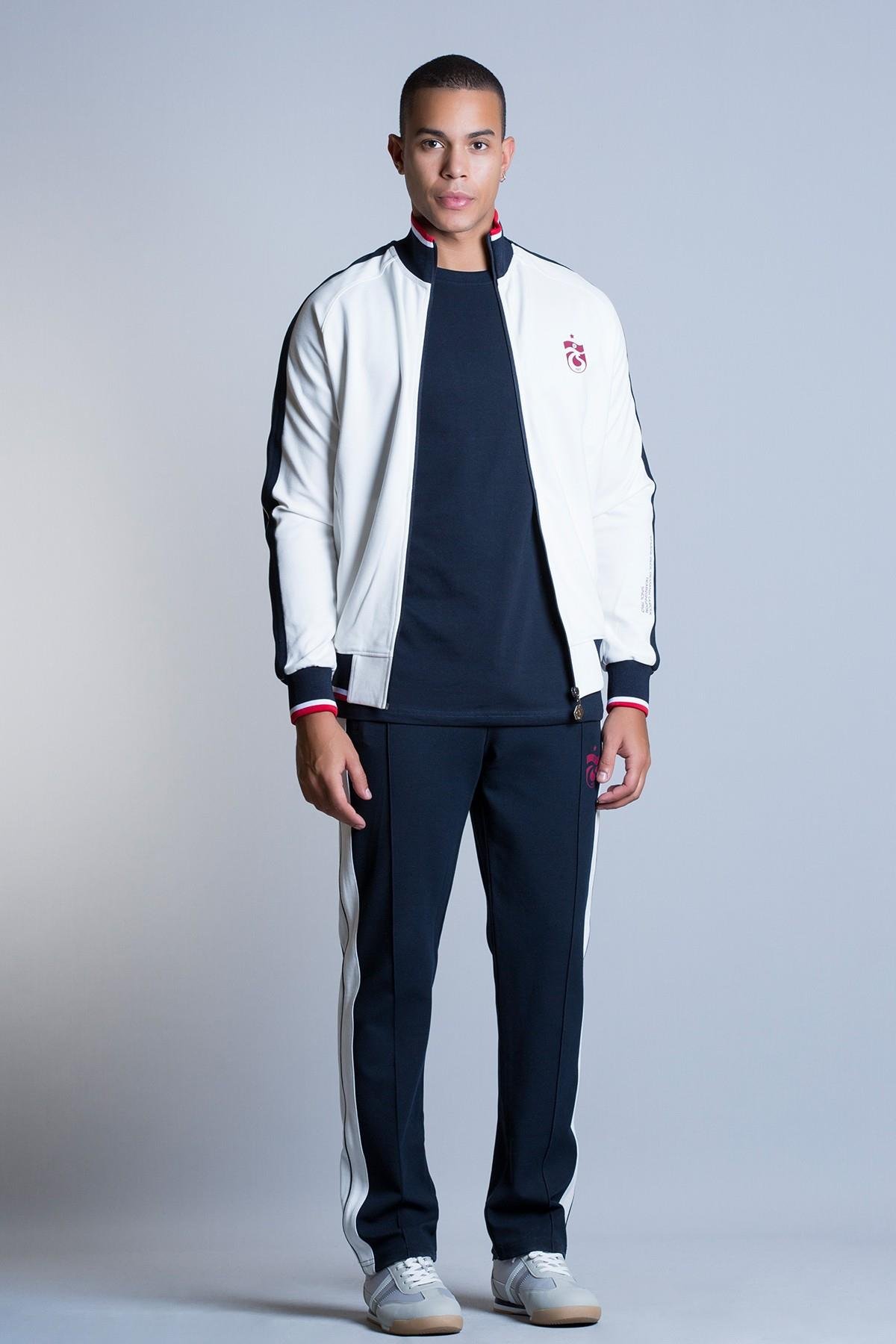 EŞOFMAN TAKIMI BORDO MAVİ ŞERİTLİ