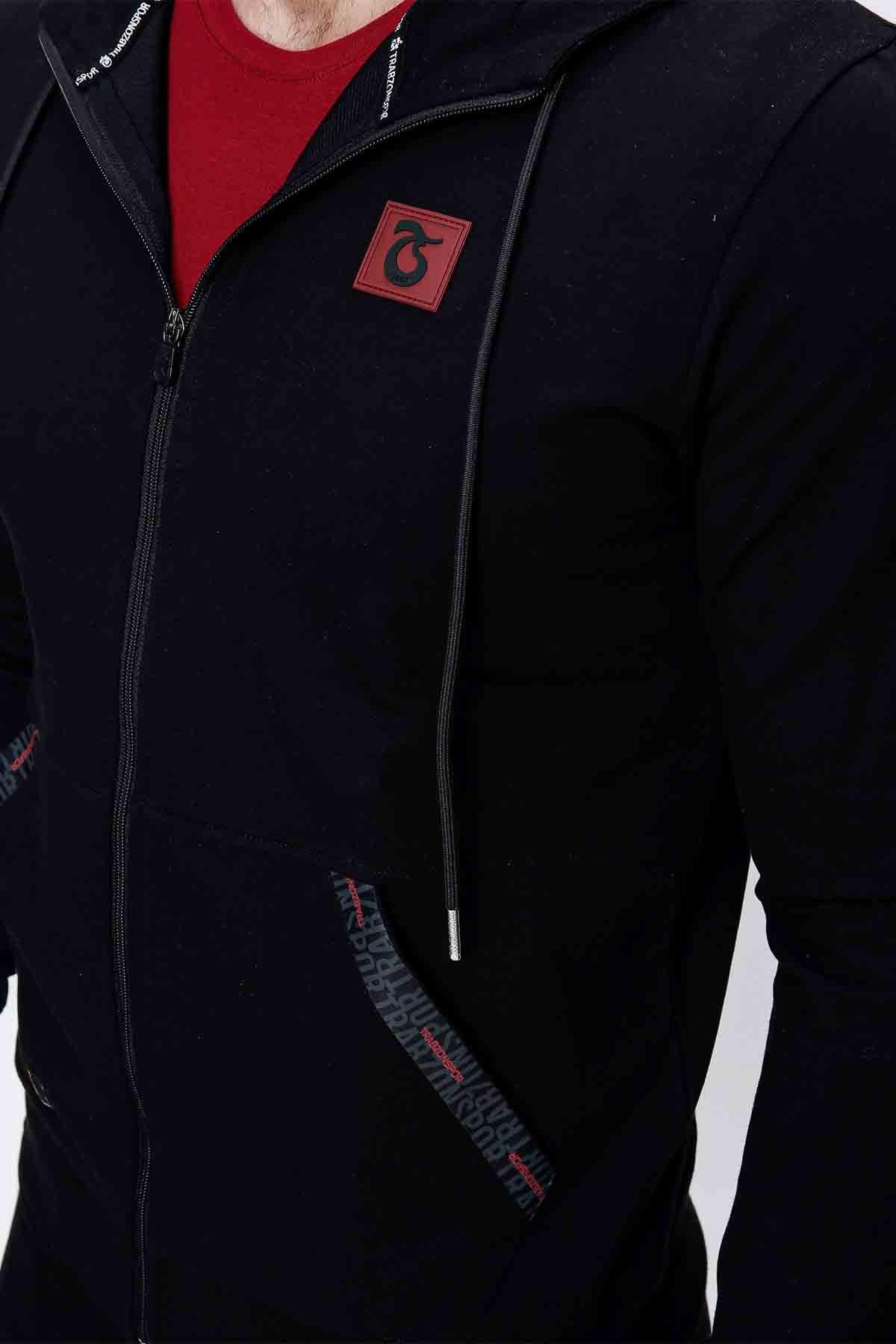 EŞOFMAN TAKIMI CEPLER BASKI DETAYLI