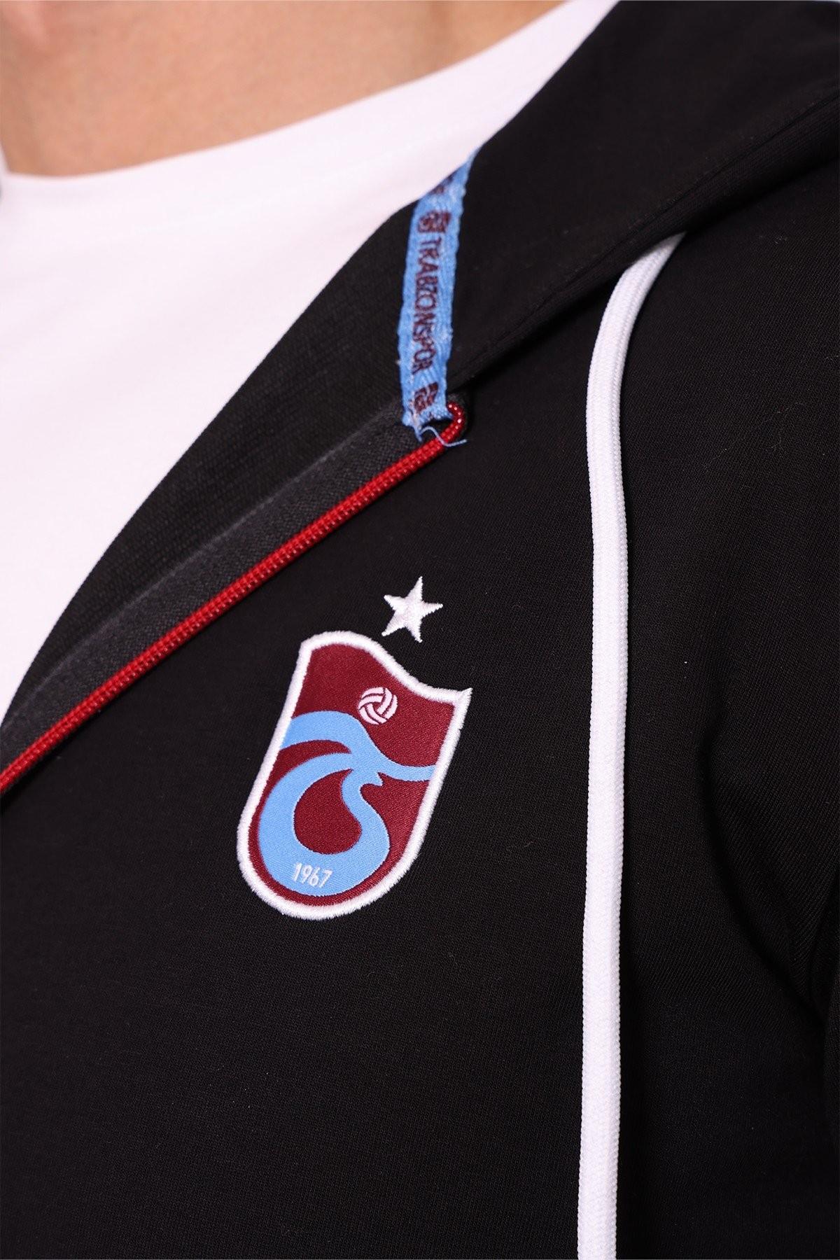 EŞOFMAN TAKIMI FERMUARLI KAPŞONLU İKİ RENK PARÇALI