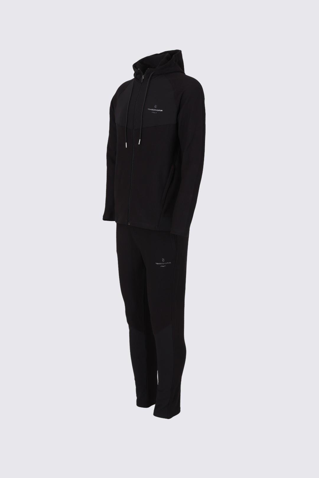 EŞOFMAN TAKIMI FERMUARLI KAPÜŞONLU