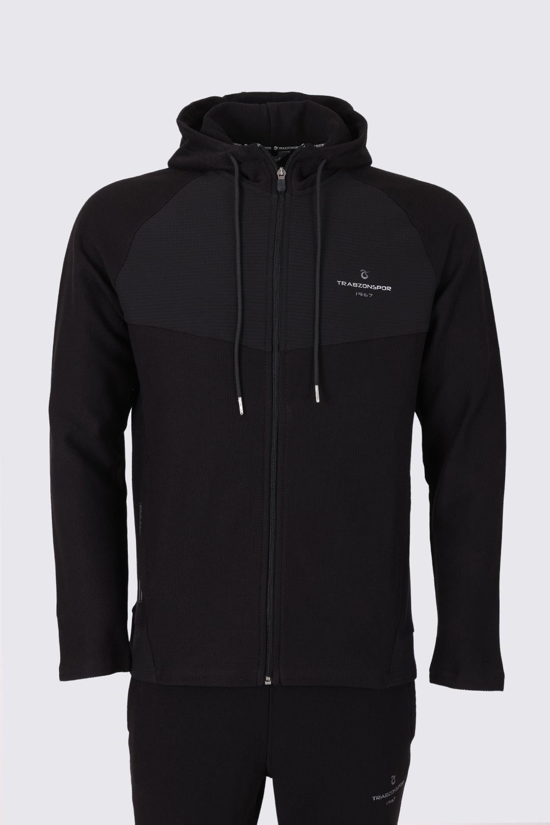 EŞOFMAN TAKIMI FERMUARLI KAPÜŞONLU