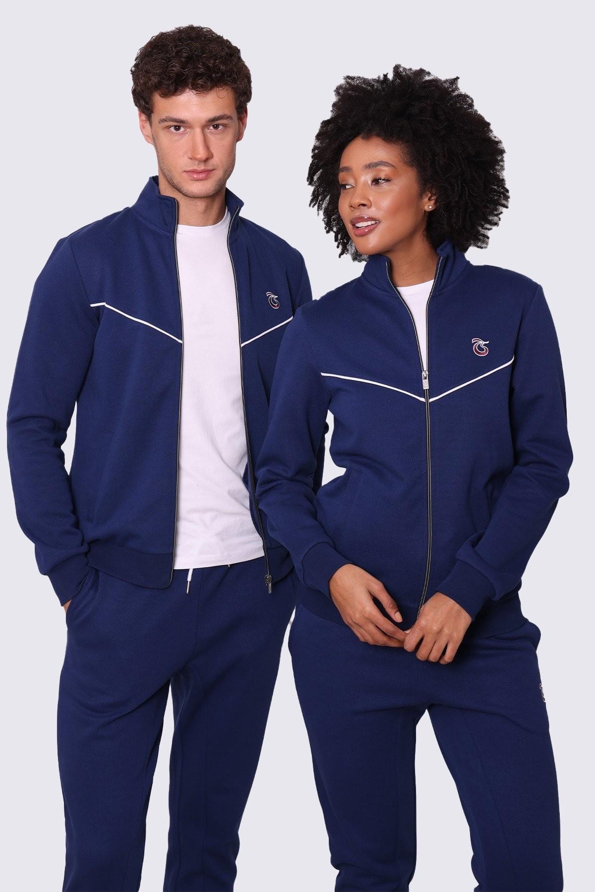 EŞOFMAN TAKIMI FERMUARLI PİKE İÇ LOGOLU