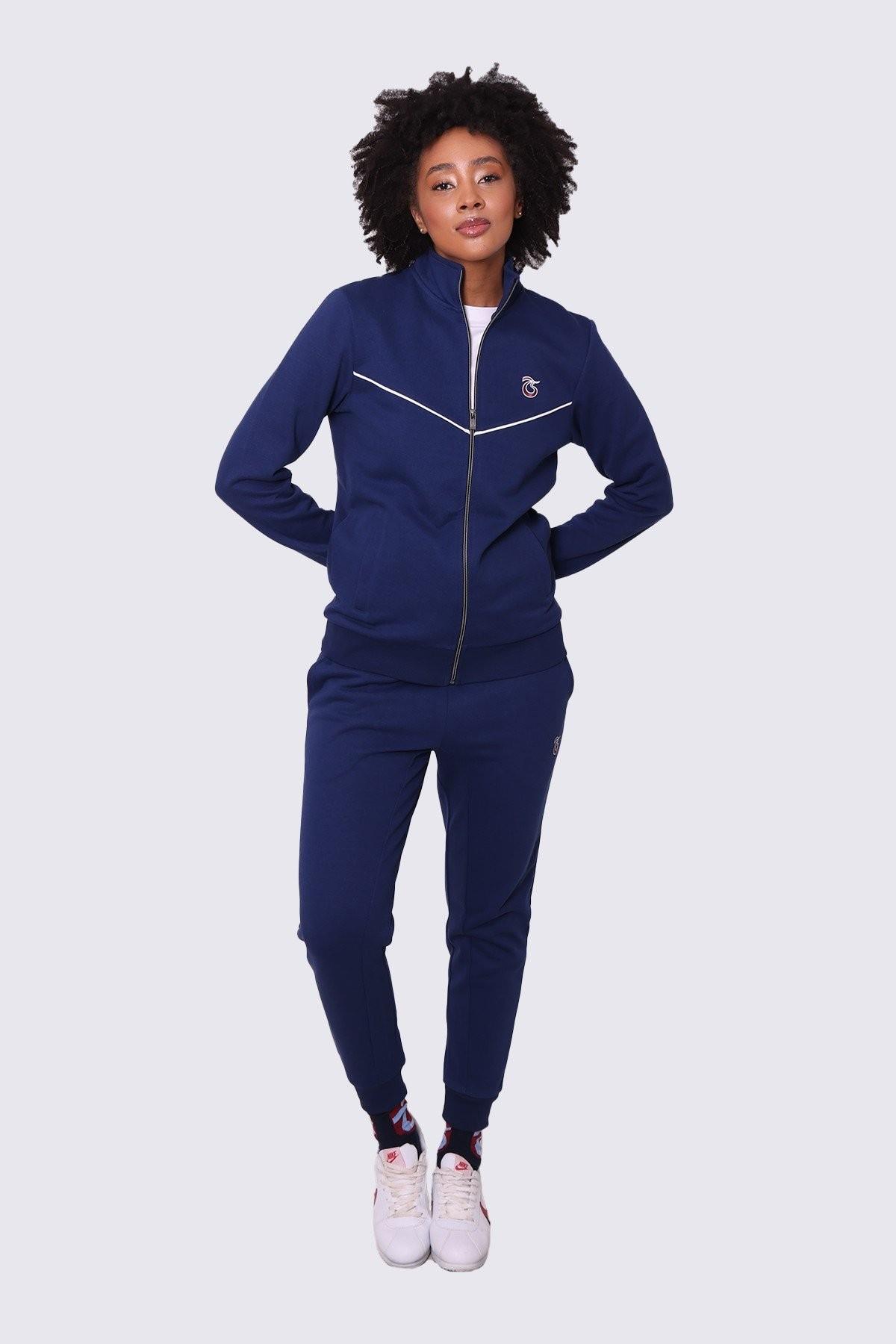 EŞOFMAN TAKIMI FERMUARLI PİKE İÇ LOGOLU