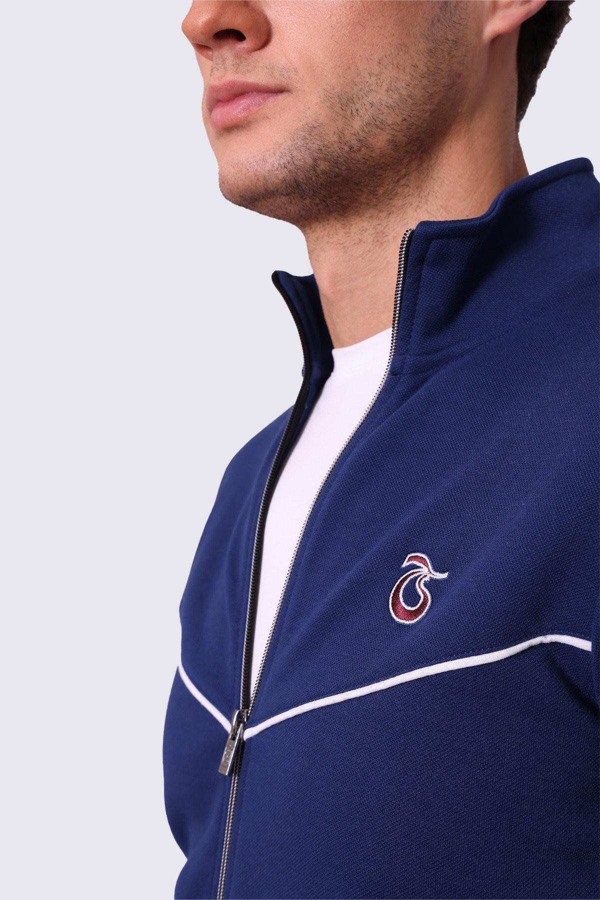 EŞOFMAN TAKIMI FERMUARLI PİKE İÇ LOGOLU