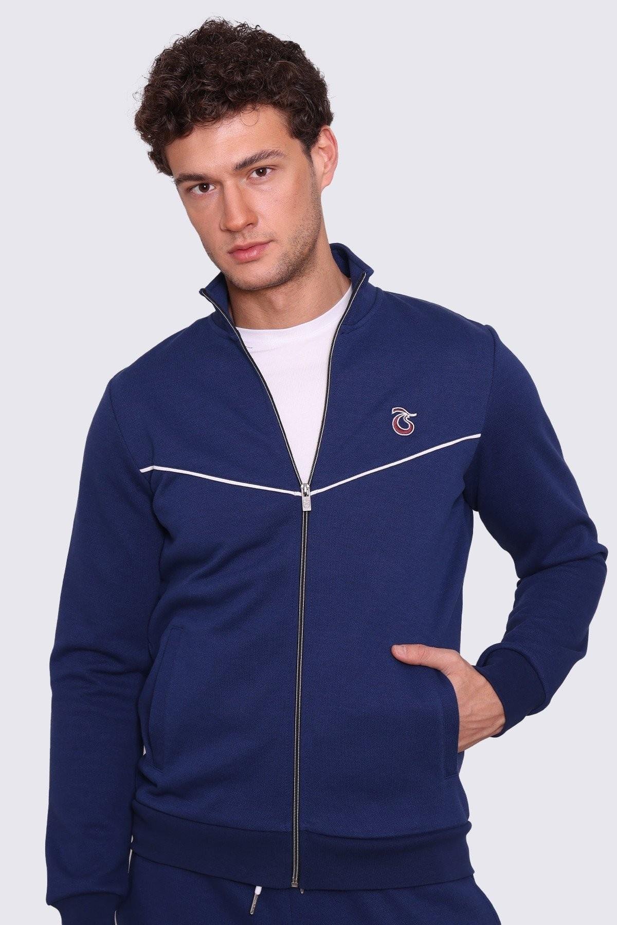 EŞOFMAN TAKIMI FERMUARLI PİKE İÇ LOGOLU