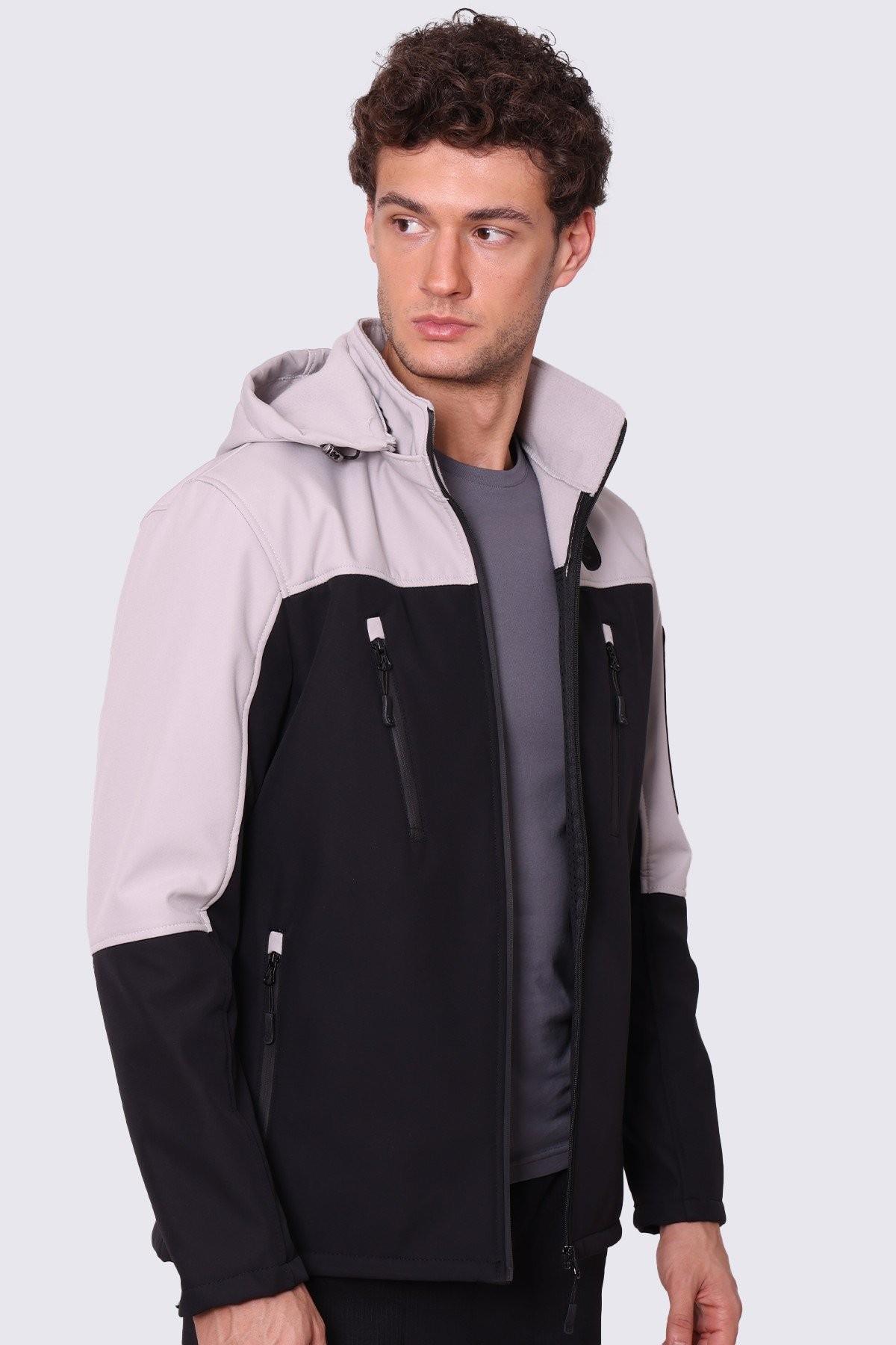 MONT SOFTSHELL İKİ RENK PARÇALI