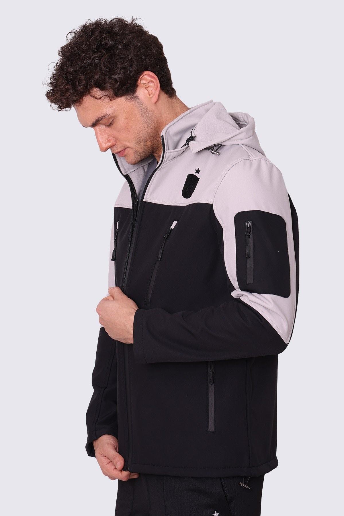 MONT SOFTSHELL İKİ RENK PARÇALI