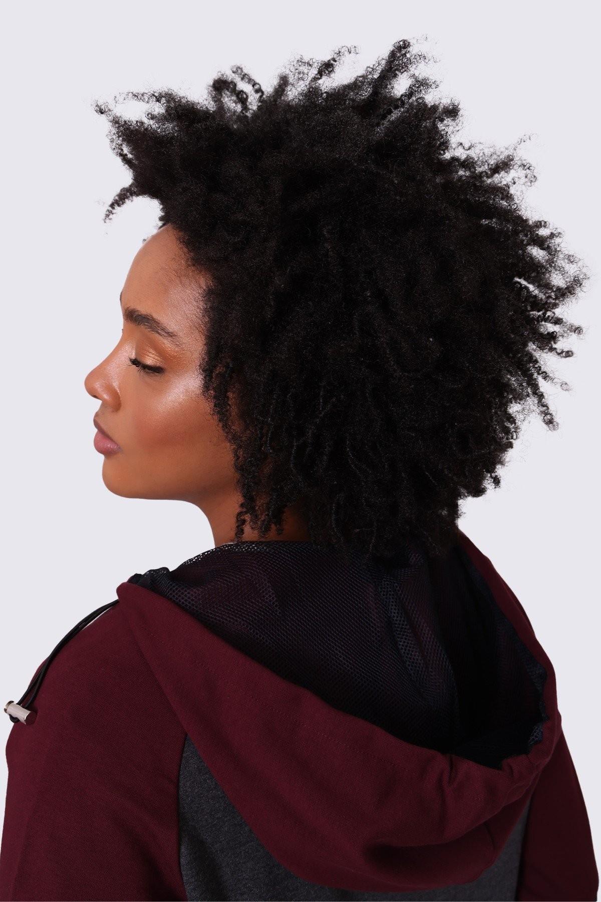 SWEAT FERMUARLI KOLU PARÇALI