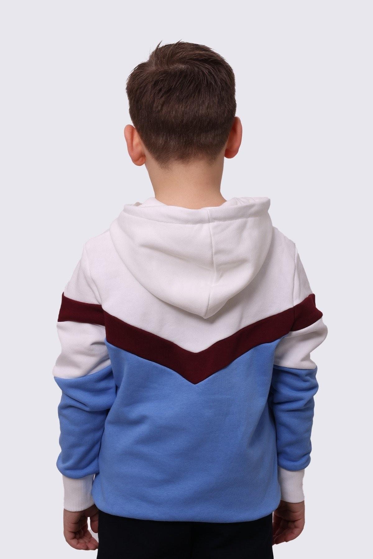 Sweat Retro Victory Desen  Kapşonlu