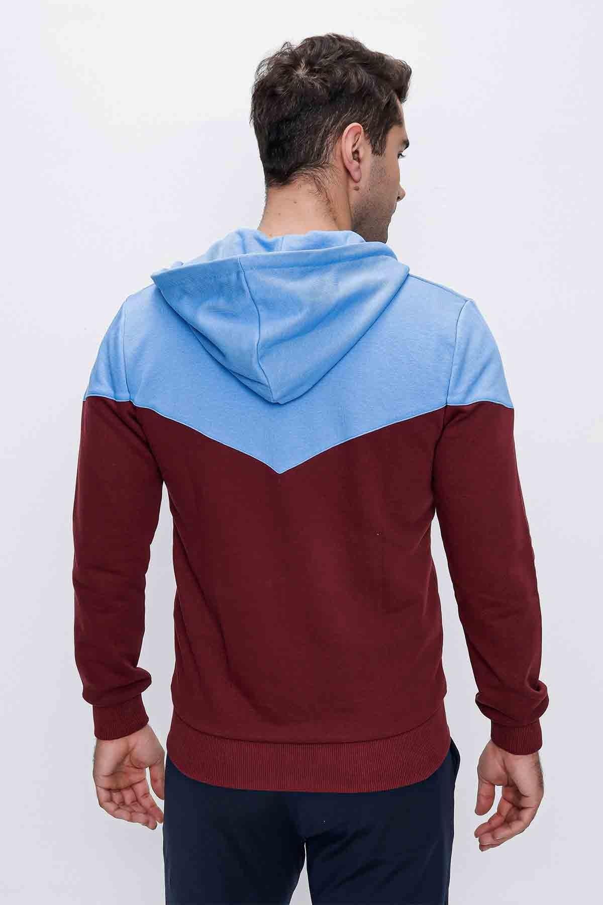 Sweat Retro Victory Desen  Kapşonlu
