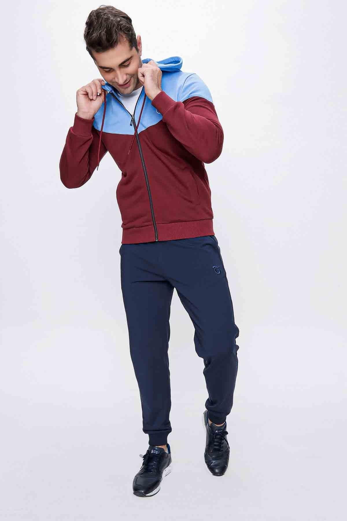 Sweat Retro Victory Desen  Kapşonlu