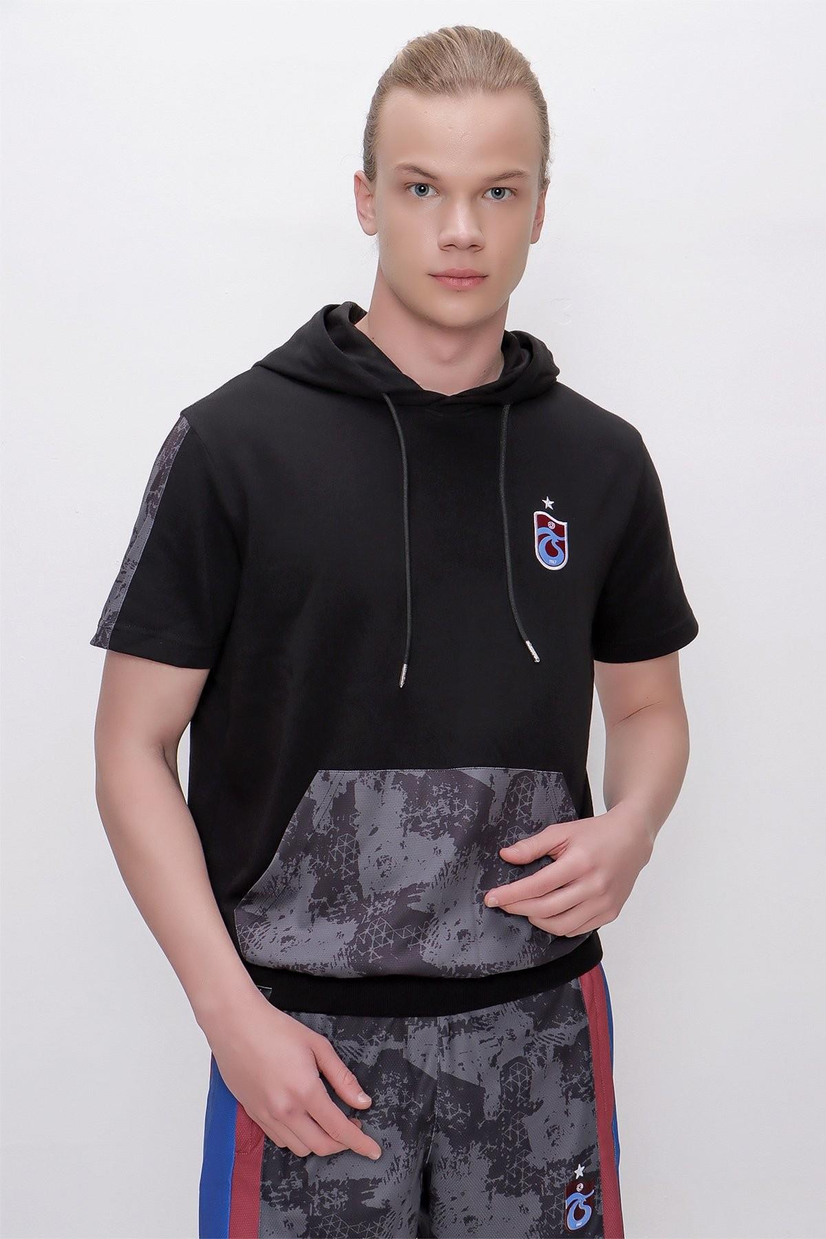 SWEATSHİRT YARIM KOLLU NAKIŞ LOGOLU