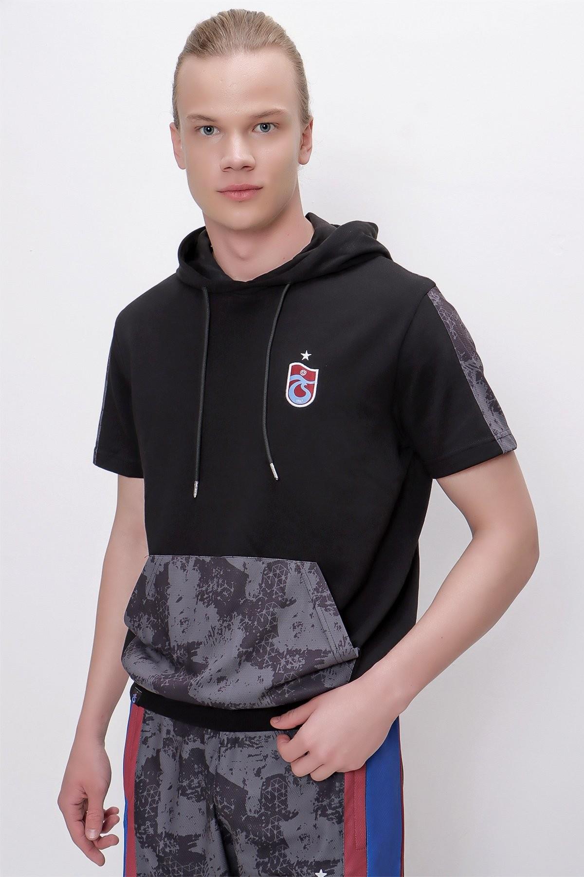 SWEATSHİRT YARIM KOLLU NAKIŞ LOGOLU