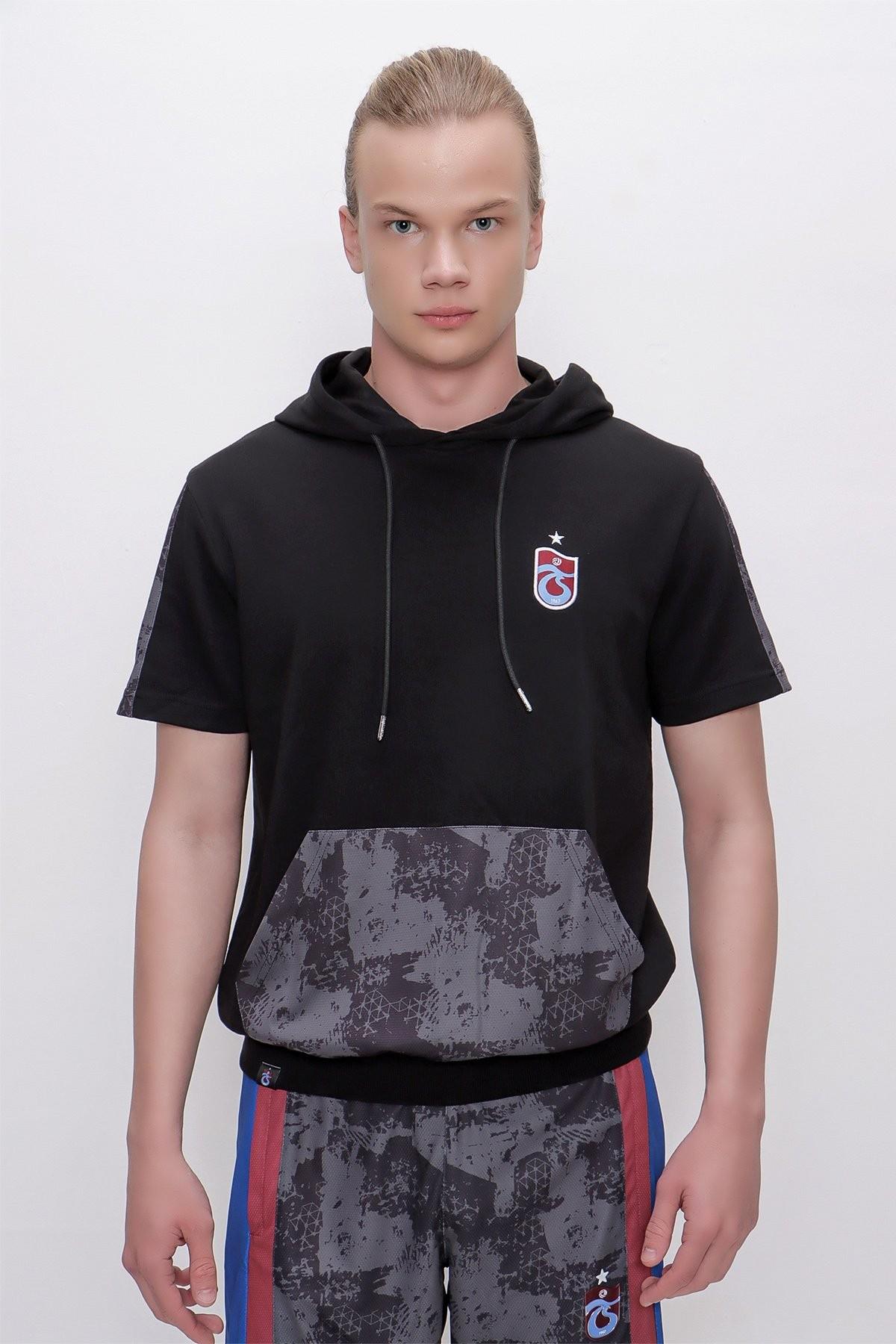 SWEATSHİRT YARIM KOLLU NAKIŞ LOGOLU