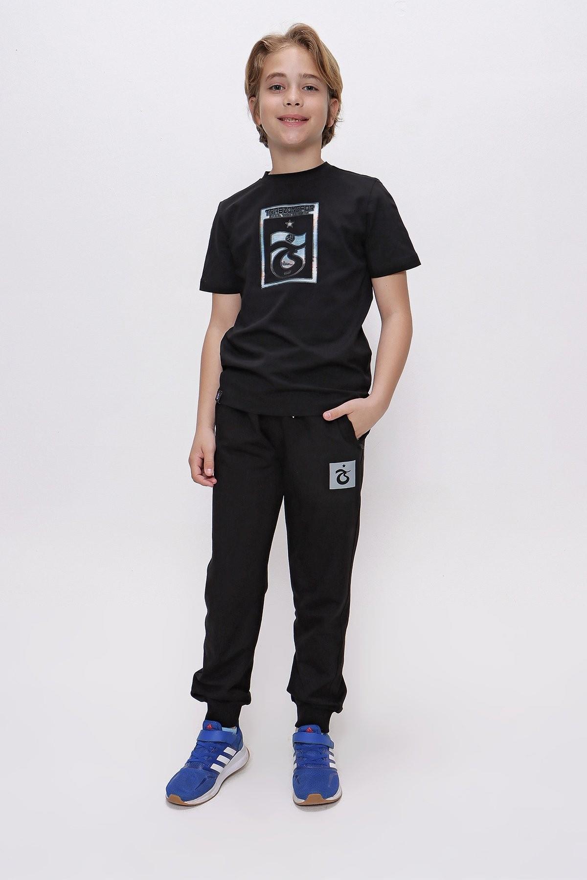 TSHİRT BİSİKLET YAKA ÇERÇEVE BASKILI