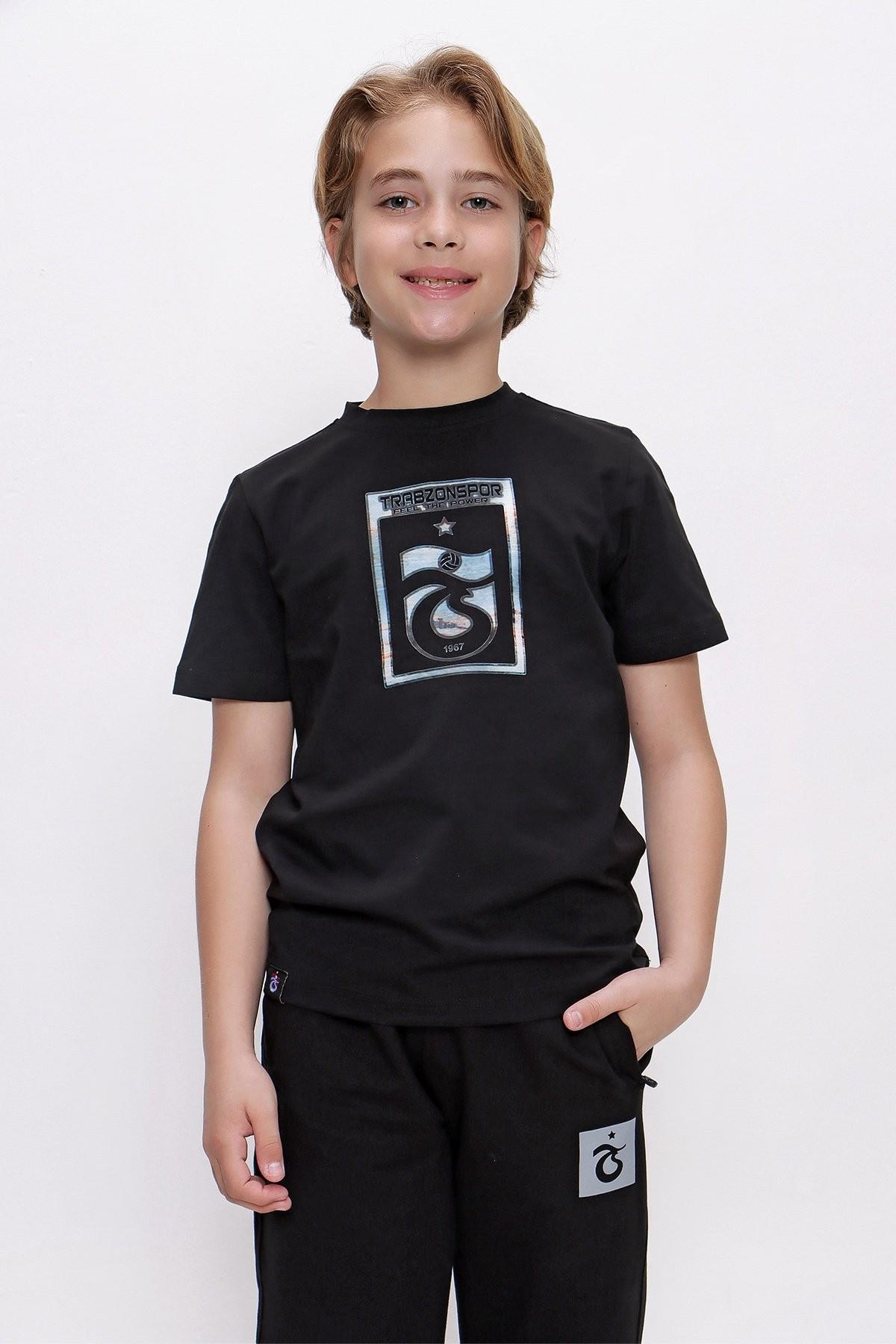 TSHİRT BİSİKLET YAKA ÇERÇEVE BASKILI