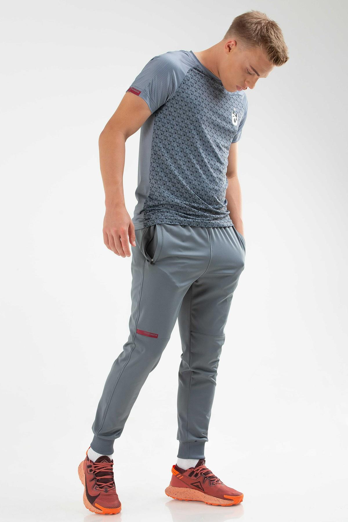 TSHİRT BİSİKLET YAKA GÖVDE SONSUZ LOGO BASKILI