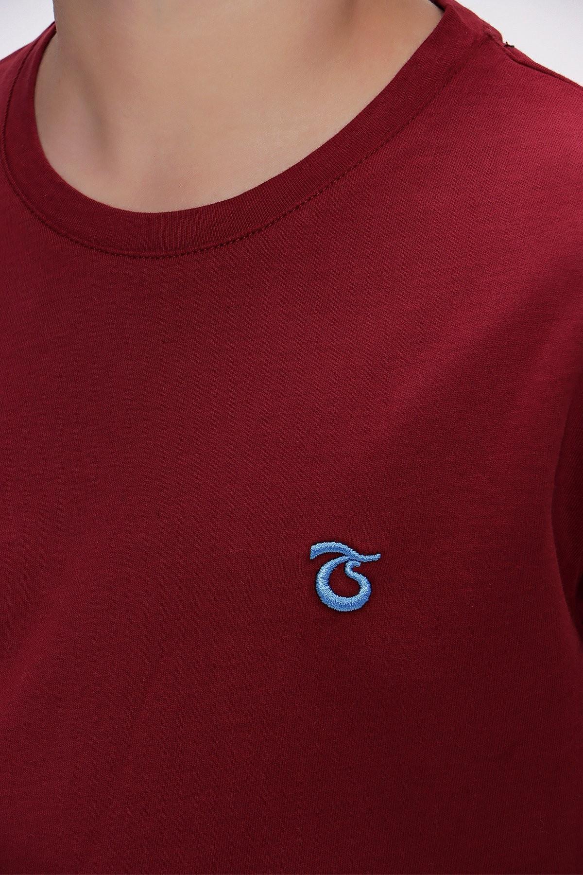 TSHİRT BİSİKLET YAKA İÇ LOGOLU