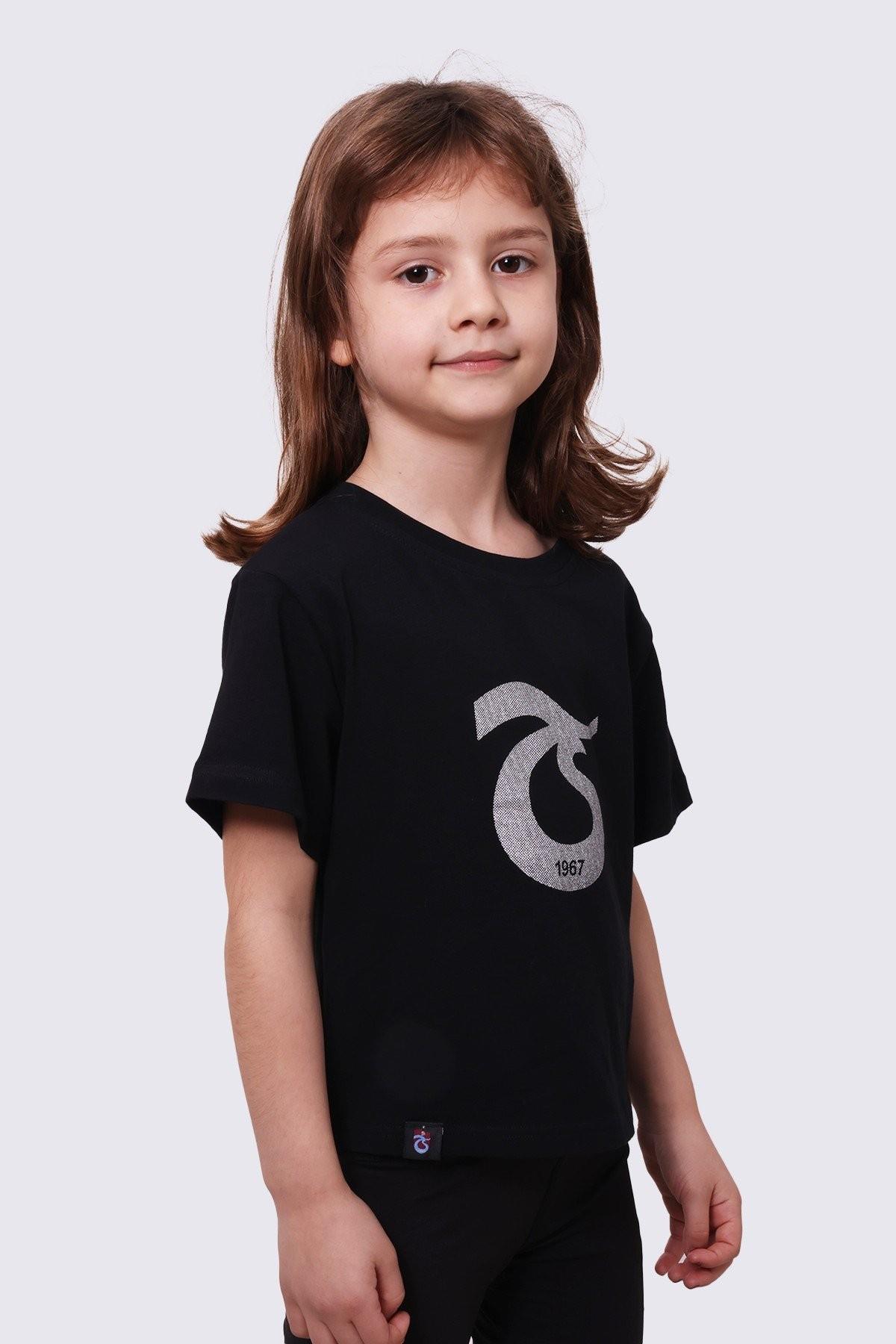 TSHİRT BİSİKLET YAKA İÇ LOGOLU CROP MODEL