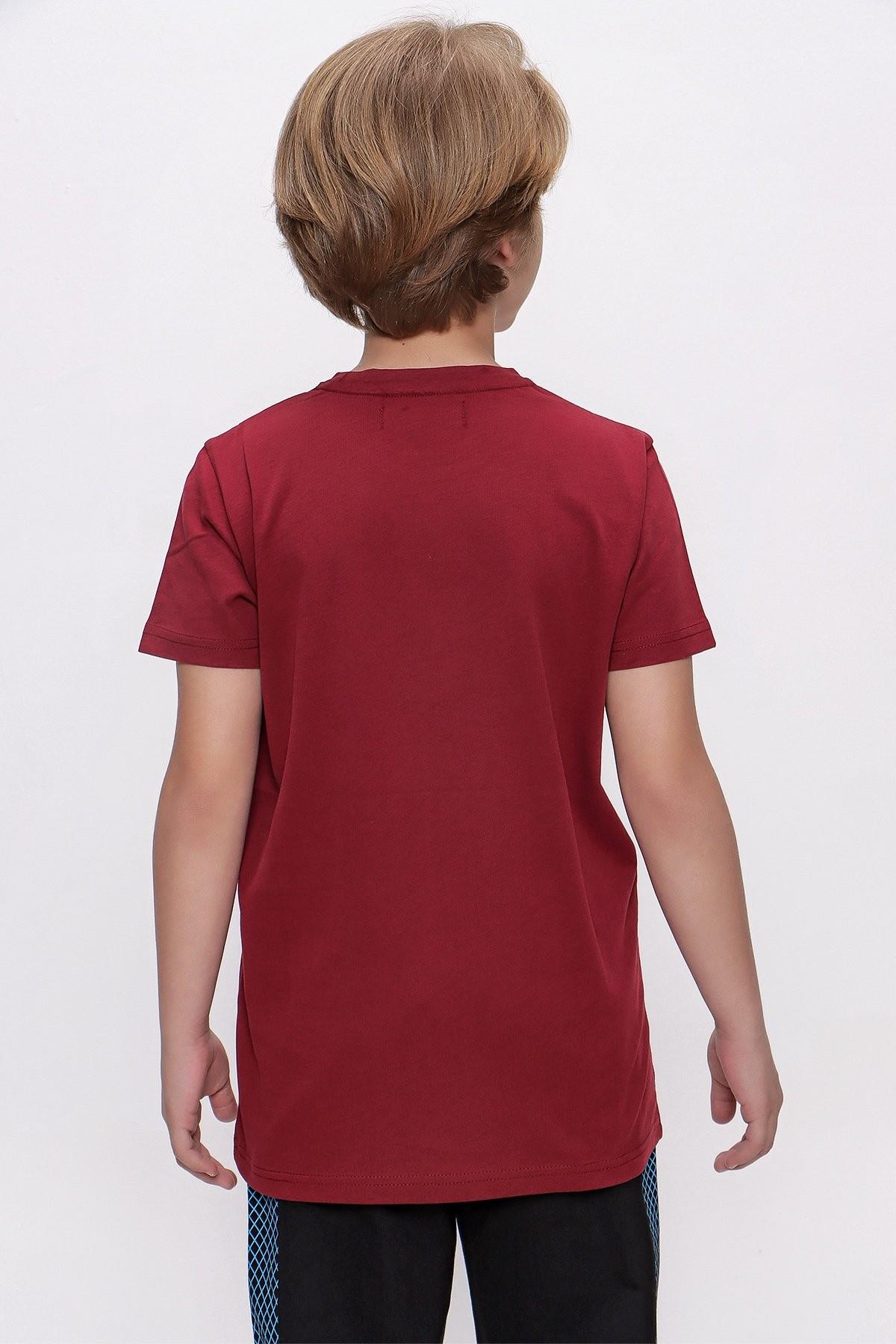 TSHİRT BİSİKLET YAKA İÇ LOGOLU