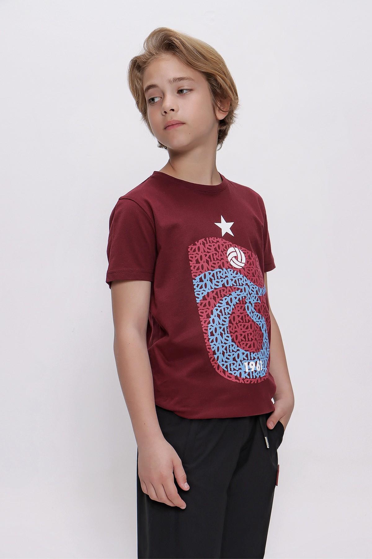 TSHİRT BİSİKLET YAKA KABARTMA LOGO BASKILI