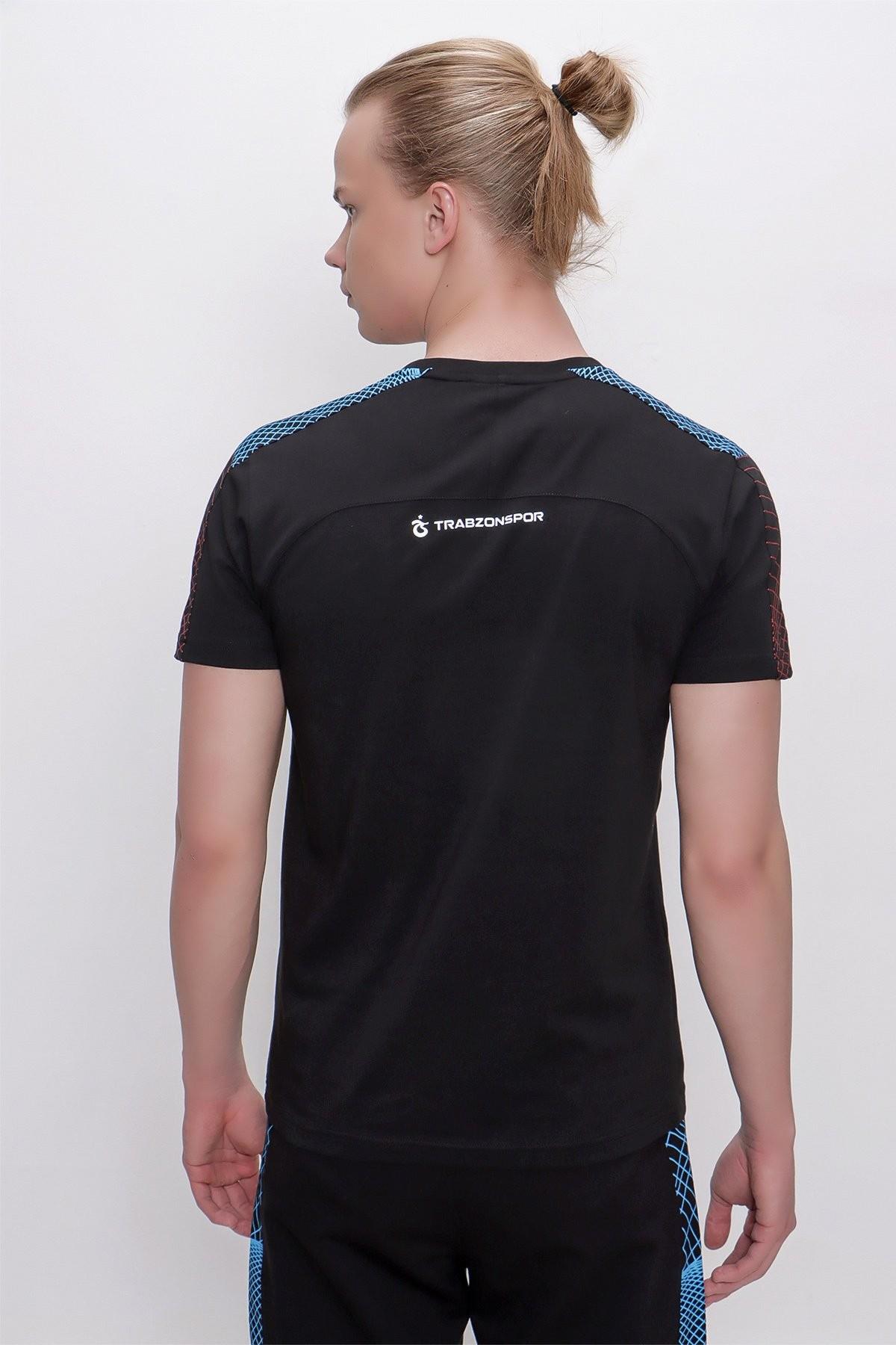 TSHİRT BİSİKLET YAKA OMUZ BİYE DETAYLI