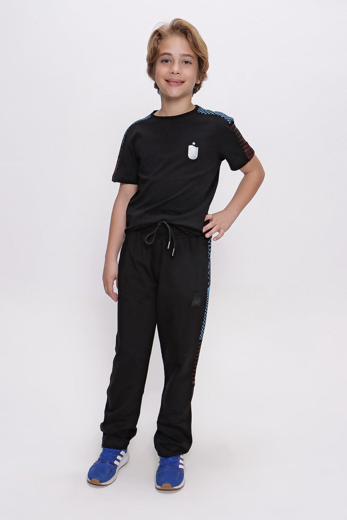 TSHİRT BİSİKLET YAKA OMUZ BİYE DETAYLI