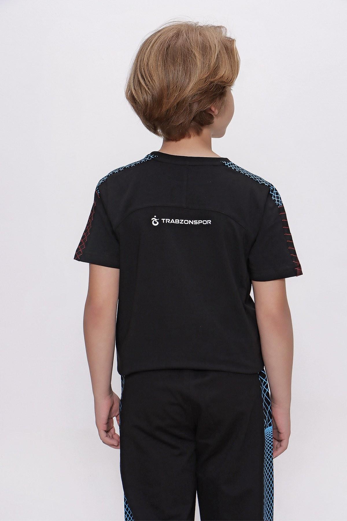 TSHİRT BİSİKLET YAKA OMUZ BİYE DETAYLI