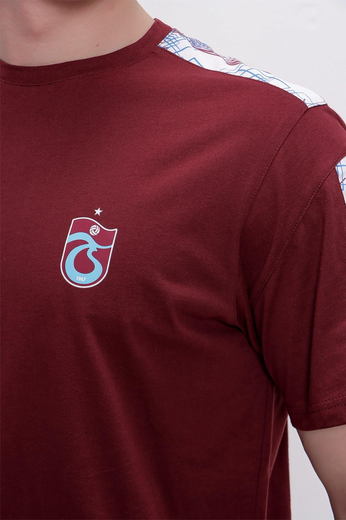 TSHİRT BİSİKLET YAKA OMUZ VE KOL PARÇA DETAYLI