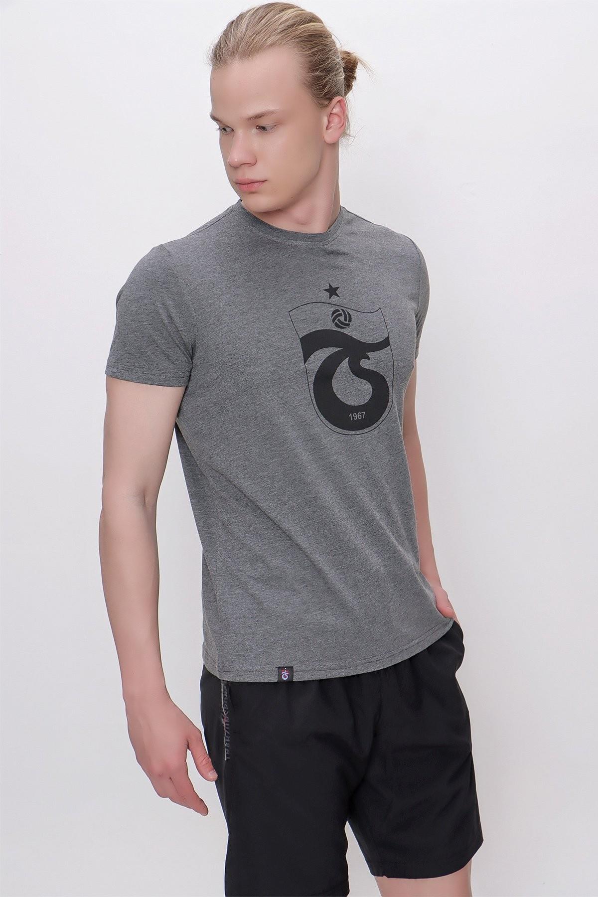 TSHİRT BİSİKLET YAKA ÖN İÇ LOGO BASKILI