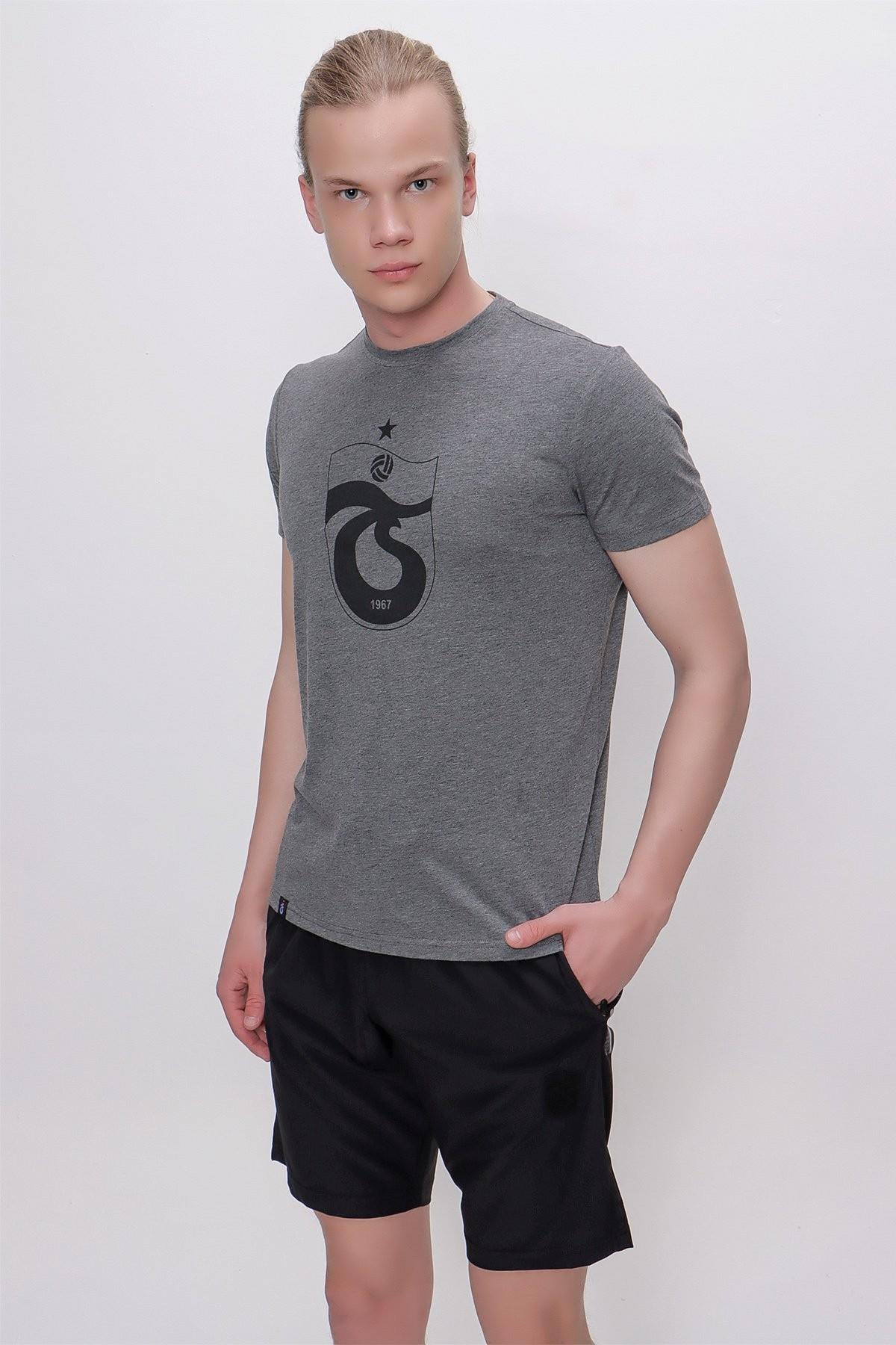 TSHİRT BİSİKLET YAKA ÖN İÇ LOGO BASKILI