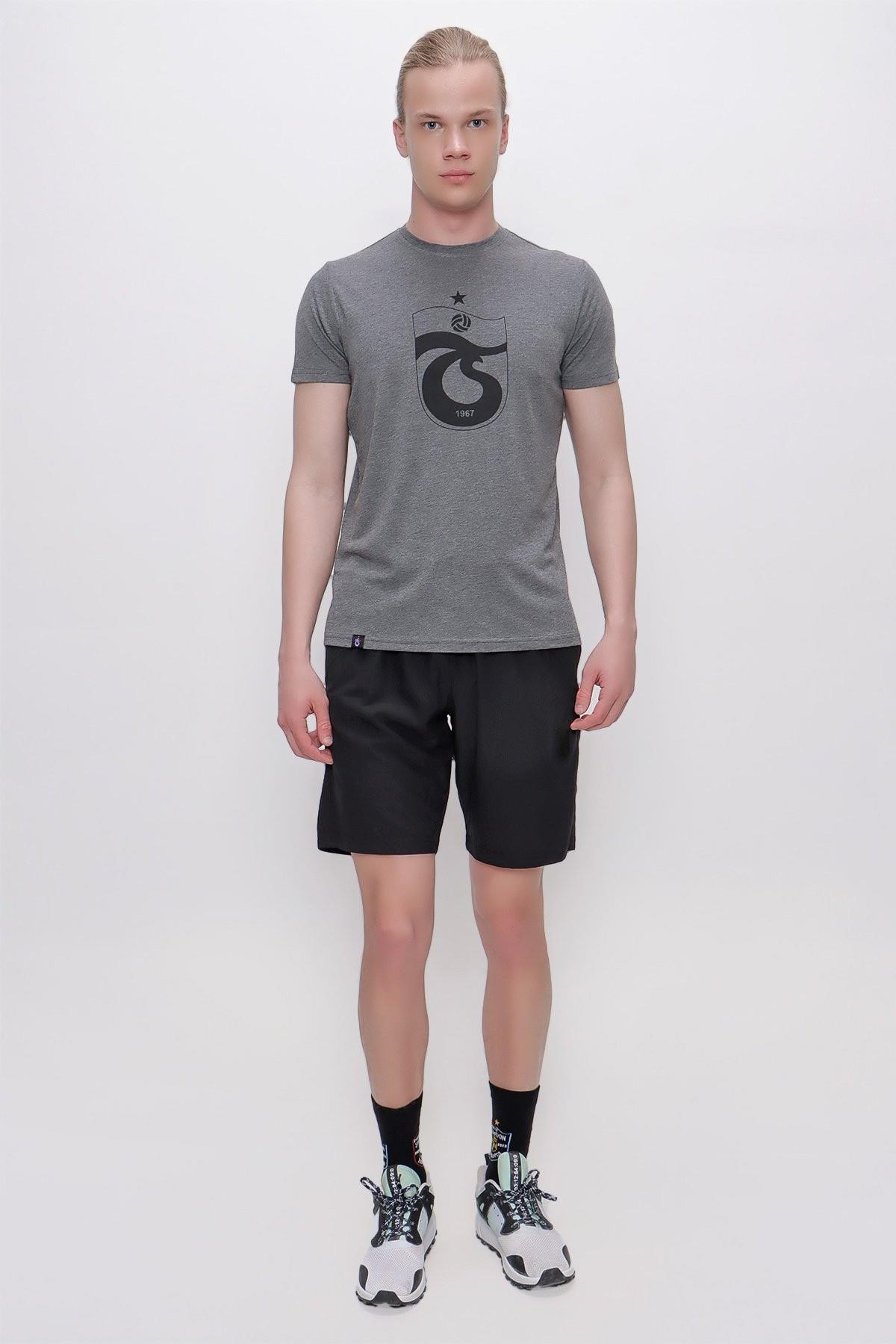 TSHİRT BİSİKLET YAKA ÖN İÇ LOGO BASKILI